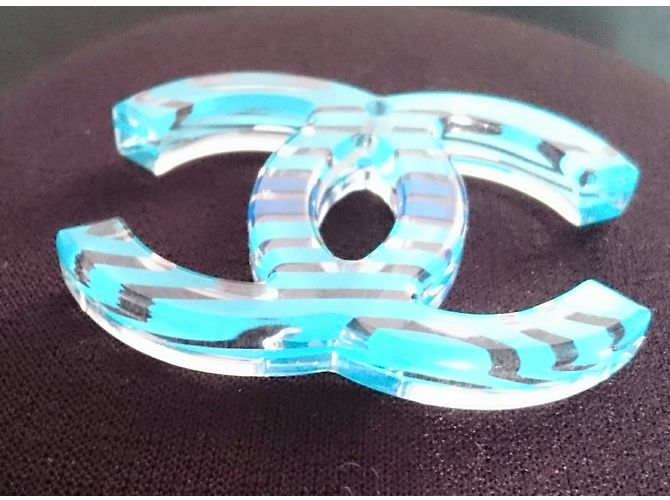 Chanel Collares pendientes Azul - vista 5