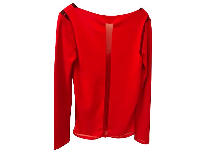 Camisola Tom Ford Openback Laranja de Viscose - vista 2