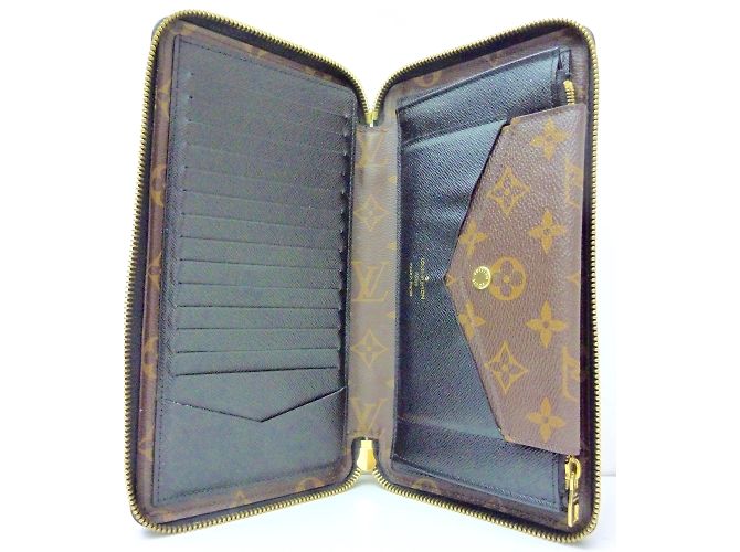 Organizer Louis Vuitton Organizador diario Castaño Negro - vista 4