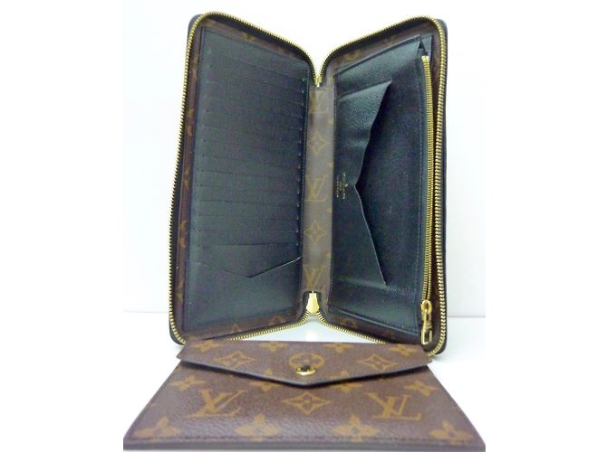 Organizer Louis Vuitton Organizador diario Castaño Negro - vista 5
