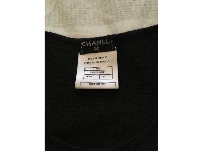 Suéter Chanel Gris de Lana y Cachemira - vista 6