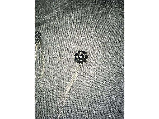 Suéter Chanel Gris de Lana y Cachemira - vista 9