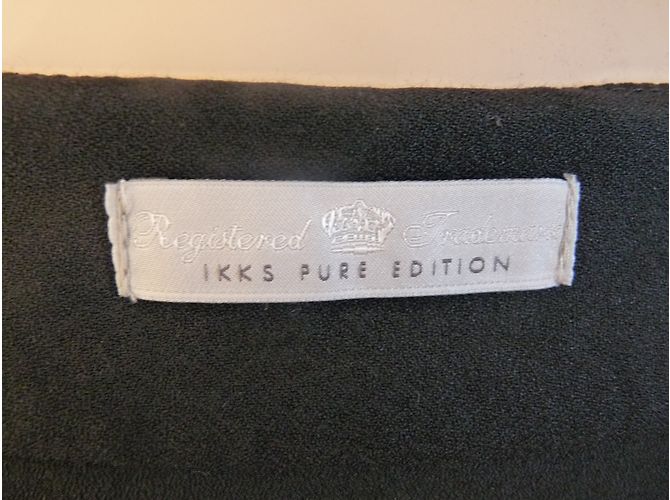 Abito Ikks in viscosa bordeaux e nero Multicolore - vista 6