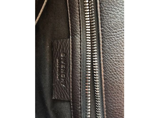 Borsa a mano Givenchy Pandora Pure in pelle nera Nero - vista 3