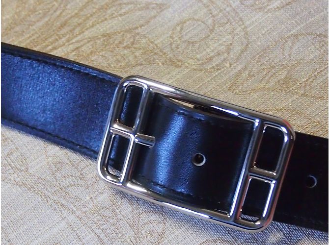 Hermès Ceinture réversible Cape Cod Multicolore - vue 5