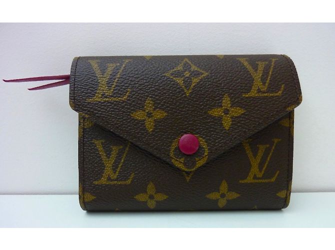 Louis Vuitton Purses, wallets, cases Brown Pink - view 3