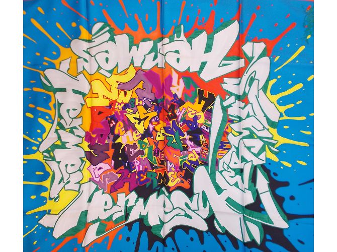 Hermès Graff Blue Orange - view 2