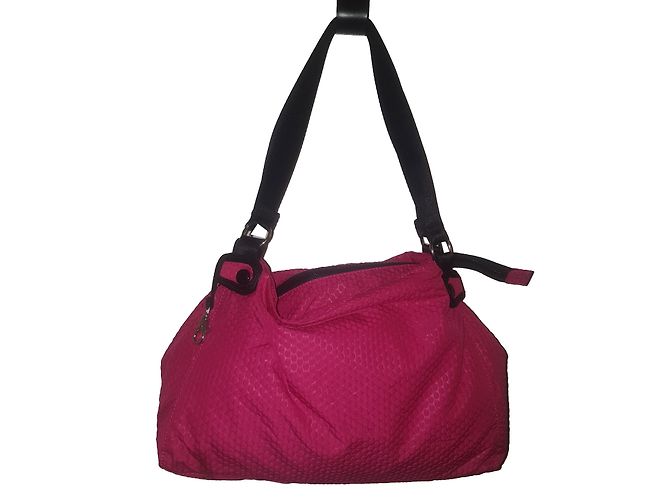 Autre Marque Pochette Kipling Rosa in Tessuto - vista 2