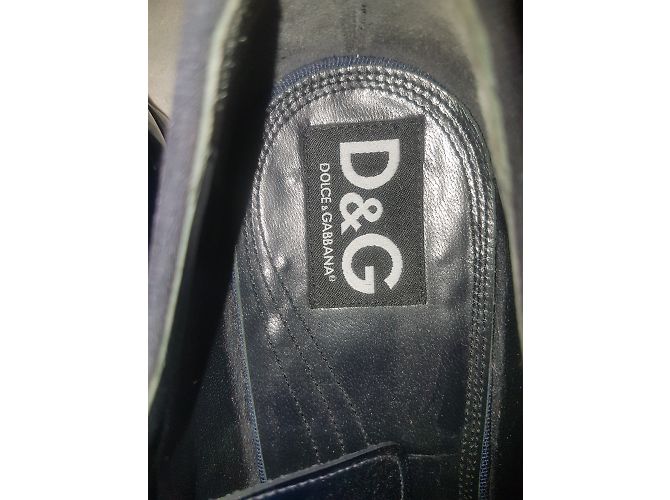 D&G Sapatos de verniz azul - vista 11