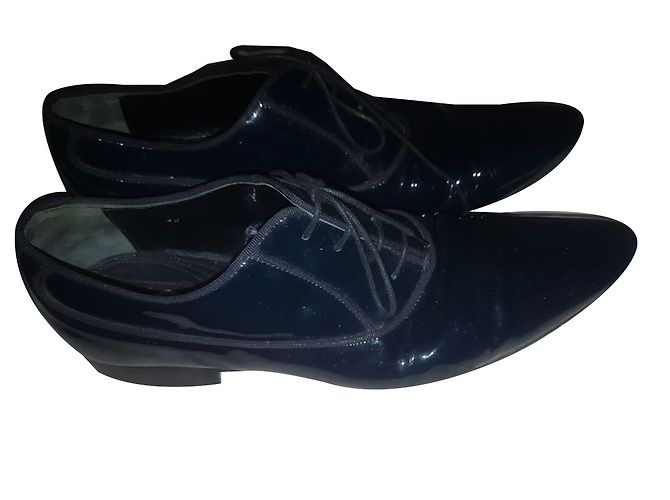 D&G Sapatos de verniz azul - vista 2