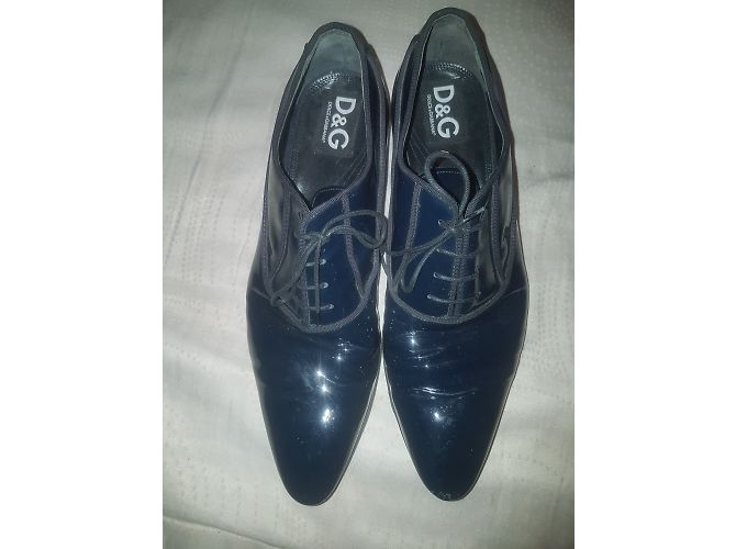 D&G Sapatos de verniz azul - vista 4