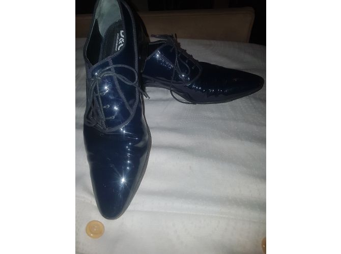 D&G Sapatos de verniz azul - vista 9