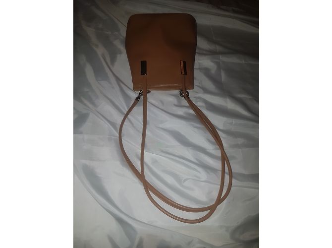 Autre Marque Borsa Lancaster in pelle beige - vista 15