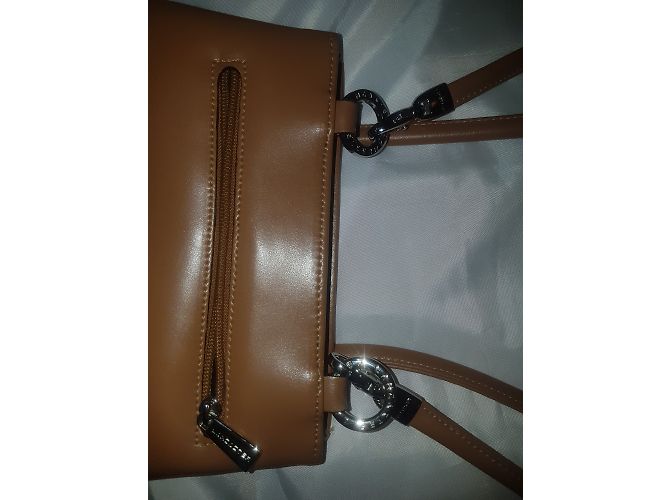 Autre Marque Borsa Lancaster in pelle beige - vista 7