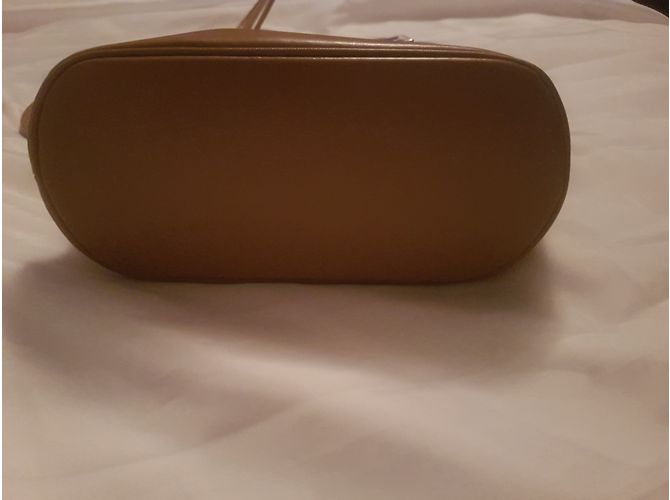 Autre Marque Borsa Lancaster in pelle beige - vista 9