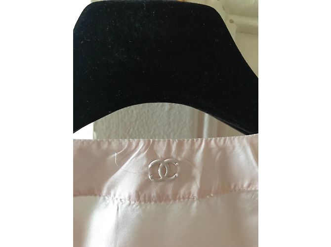 Chanel Camicia Rosa a Maniche Corte - vista 5