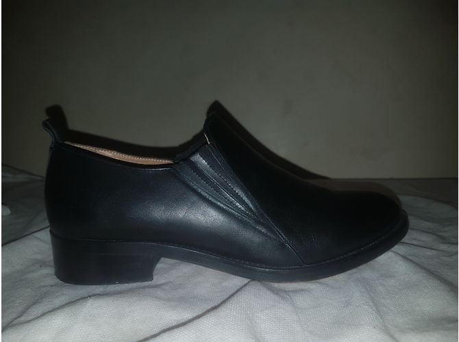 Whistles Slipper aus Leder Schwarz - Ansicht 10