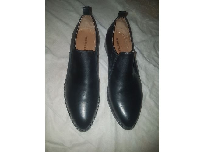 Whistles Slipper aus Leder Schwarz - Ansicht 12