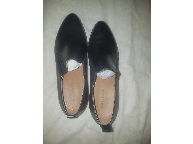 Whistles Slipper aus Leder Schwarz - Ansicht 5