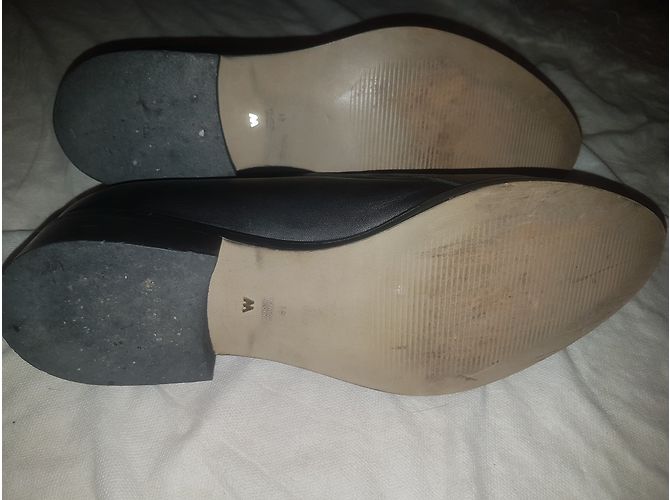 Whistles Slipper aus Leder Schwarz - Ansicht 8