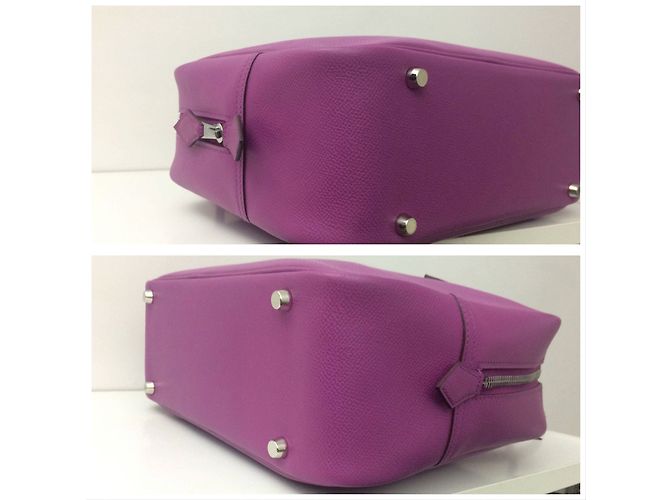 Hermès Bolsa de pluma Púrpura - vista 10