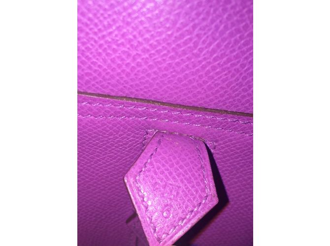 Hermès Bolsa de pluma Púrpura - vista 11