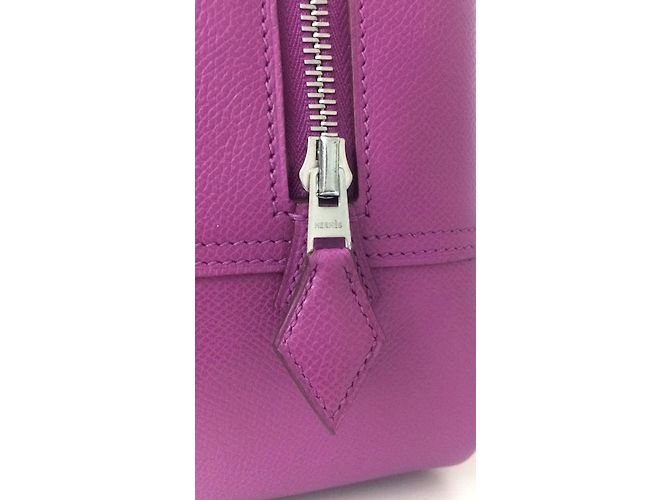 Hermès Bolsa de pluma Púrpura - vista 7