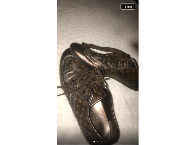 Louis Vuitton zapatillas Cobre - vista 3