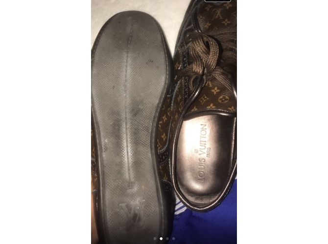 Louis Vuitton zapatillas Cobre - vista 4