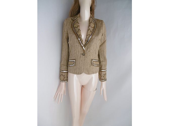 Christian Dior Embellished Silk Jacket - vista 12