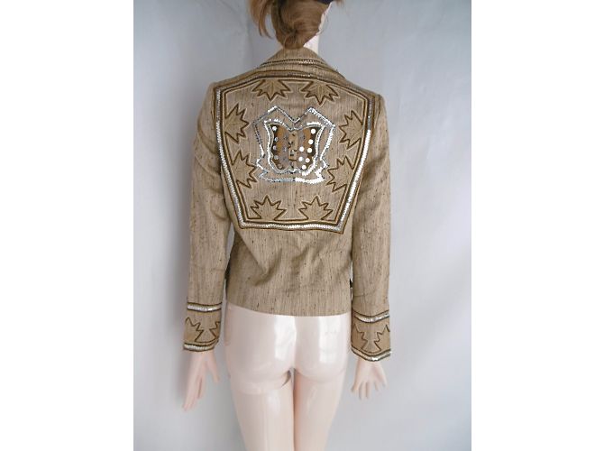 Christian Dior Embellished Silk Jacket - vista 13