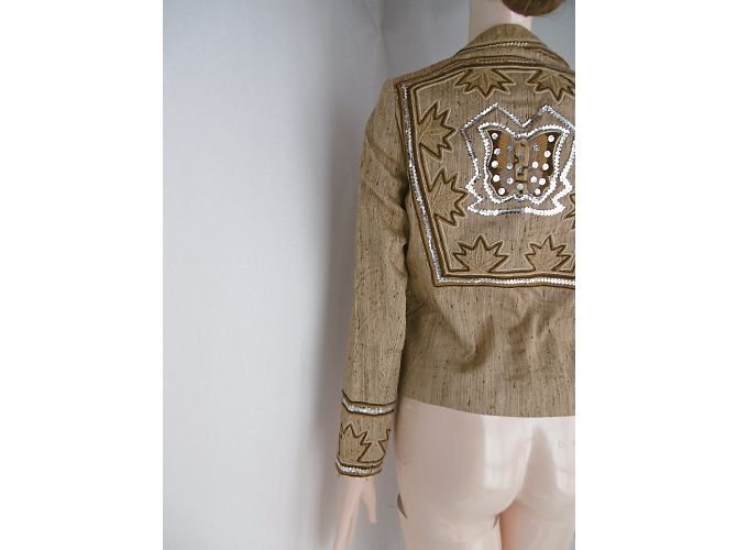 Christian Dior Embellished Silk Jacket - vista 14