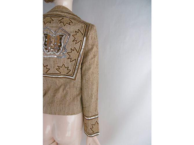 Christian Dior Embellished Silk Jacket - vista 15
