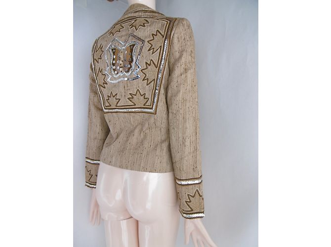 Christian Dior Embellished Silk Jacket - vista 16