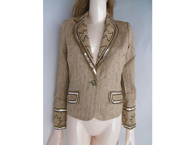Christian Dior Embellished Silk Jacket - vista 17