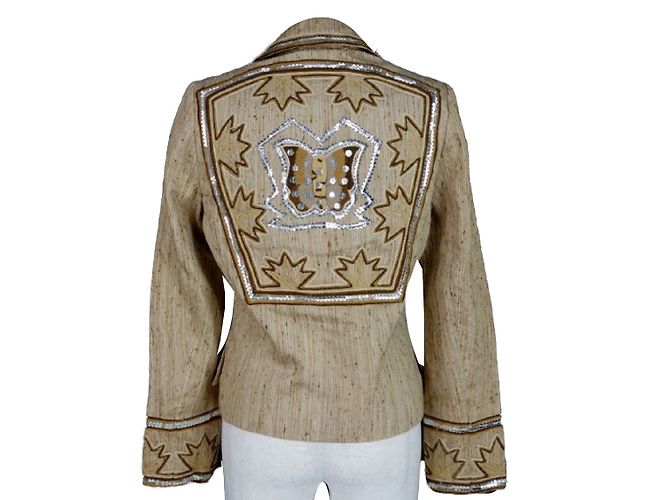 Christian Dior Embellished Silk Jacket - vista 2
