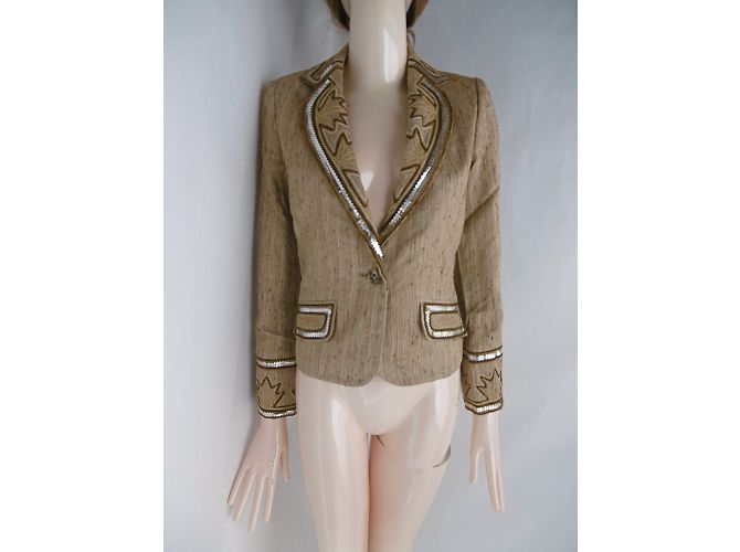 Christian Dior Embellished Silk Jacket - vista 7