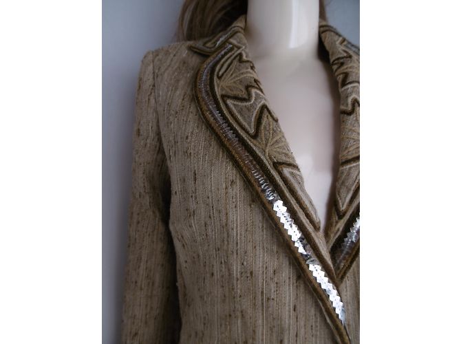 Christian Dior Embellished Silk Jacket - vista 8