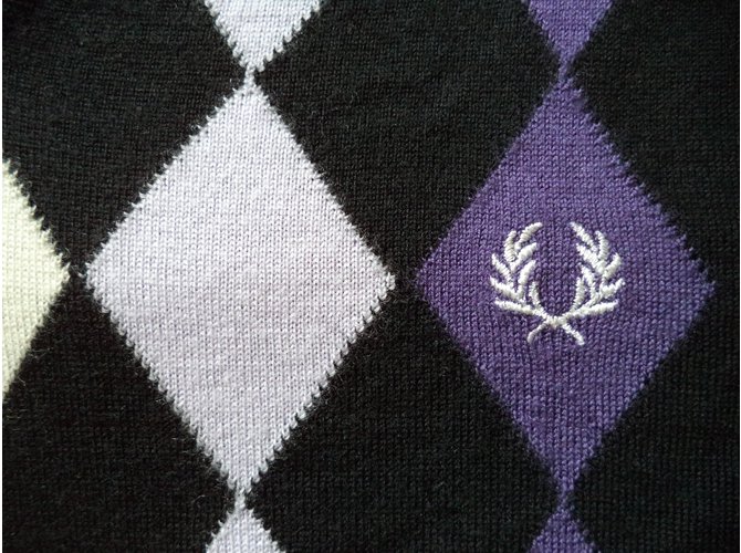 Fred Perry Sweaters Purple - view 7