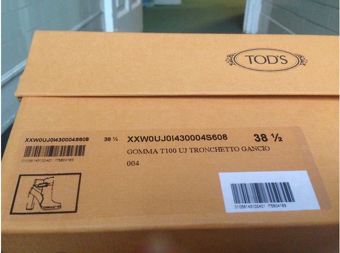 Tod's Bottines Bordeaux - vue 5