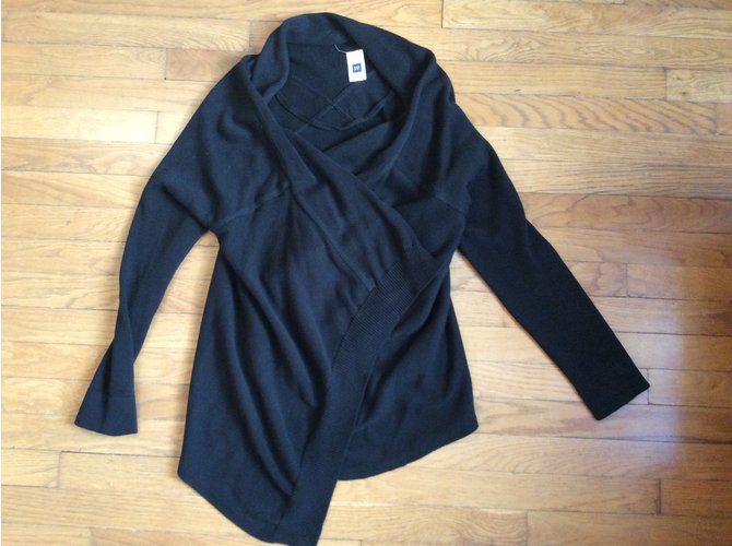 Gap Strickjacke Schwarz Baumwolle Größe S - Ansicht 4