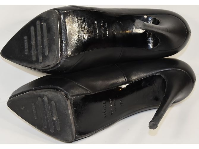 Autre Marque Lezilla Pumps Schwarz Leder Größe 37.5 - Ansicht 7