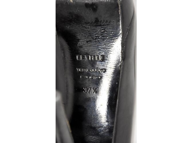 Autre Marque Lezilla Pumps Schwarz Leder Größe 37.5 - Ansicht 8