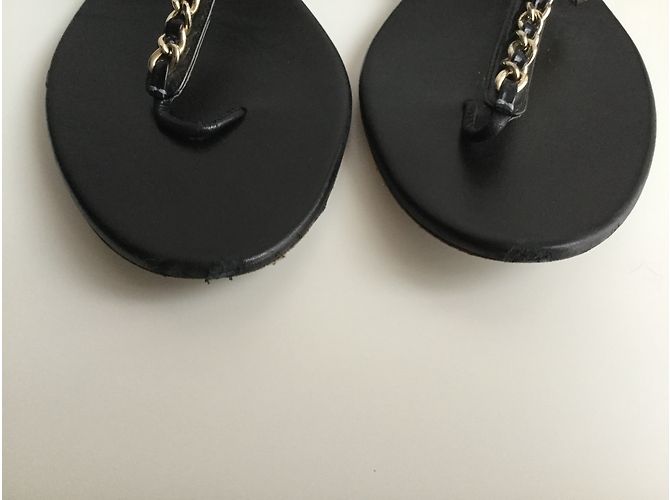 Chanel Sandalen Schwarz - Ansicht 4