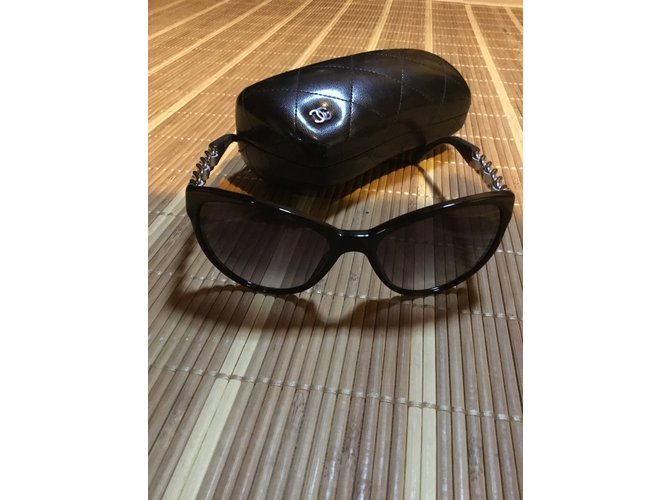 Chanel Occhiali da sole Nero - vista 5