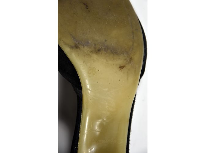 Décolleté Georges Rech Salome Nubuck Nero 38 - vista 8