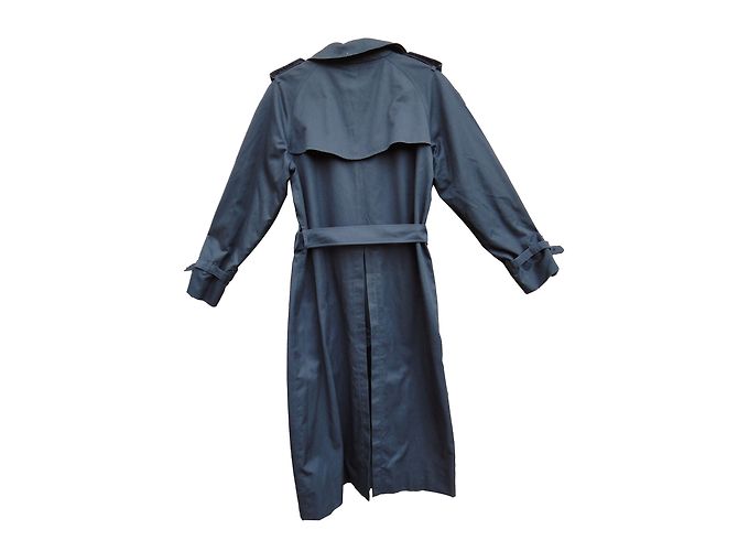 Trench Burberry Blu Navy - vista 2