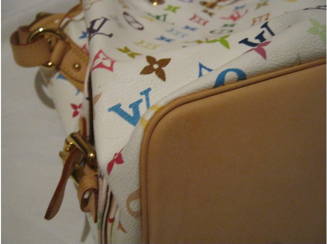 Louis Vuitton Noe Multicolor Blanc Multicolore - vista 10