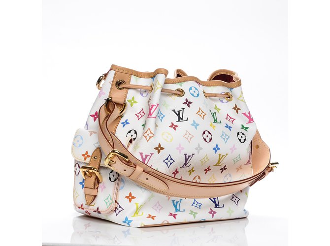 Louis Vuitton Noe Multicolor Blanc Multicolore - vista 3