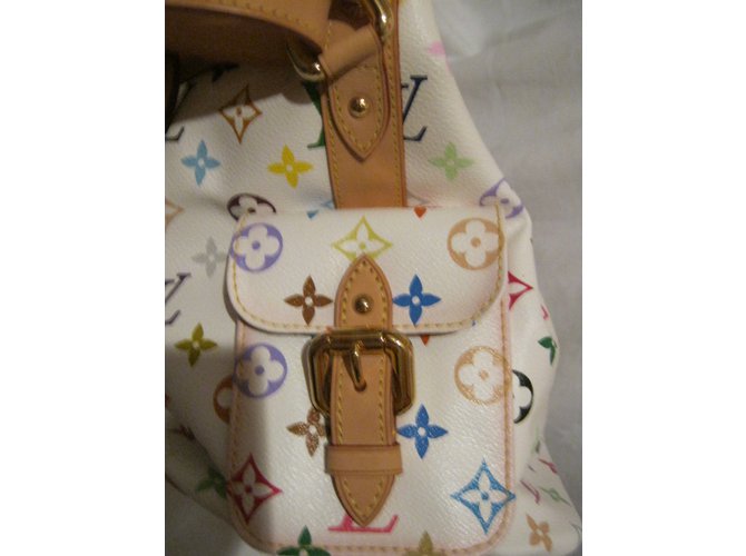 Louis Vuitton Noe Multicolor Blanc Multicolore - vista 4
